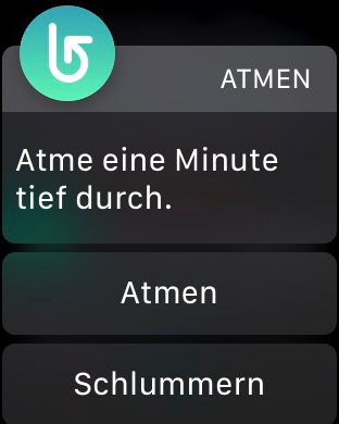 Apple Watch Atmung